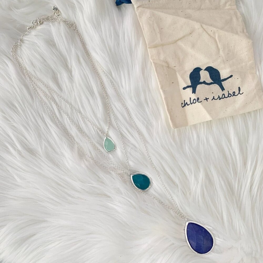 Minaret Three-Row Convertible Necklace and Earrings